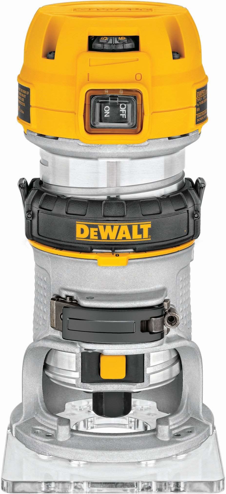 DeWalt DWP611 Corded 1.25 HP MAX Torque Variable Speed Compact Router with LED’s