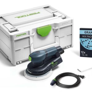 Festool 576326 ETS EC 150/3 EQ 150mm (6") Compact Brushless Finish Sander w/ Systainer3