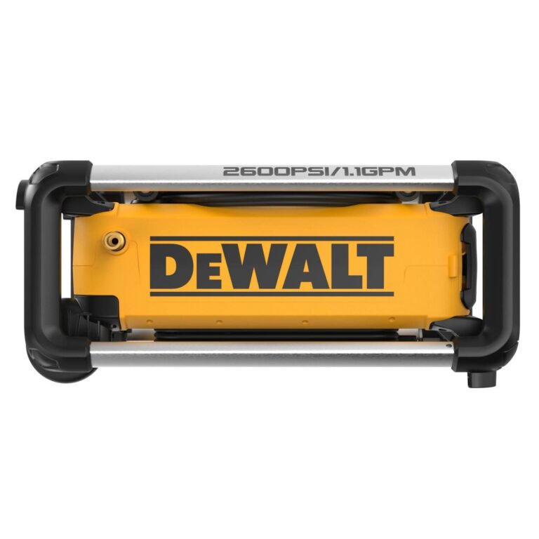 DeWalt DWPW2600 Corded 13 Amp 2,600 Max PSI Jobsite Electric Cold Water Pressure Washer