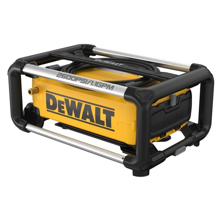 DeWalt DWPW2600 Corded 13 Amp 2,600 Max PSI Jobsite Electric Cold Water Pressure Washer