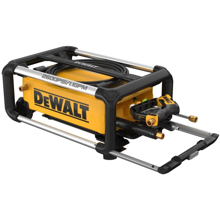 DeWalt DWPW2600 Corded 13 Amp 2,600 Max PSI Jobsite Electric Cold Water Pressure Washer