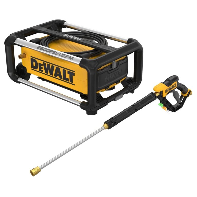 DeWalt DWPW2600 Corded 13 Amp 2,600 Max PSI Jobsite Electric Cold Water Pressure Washer