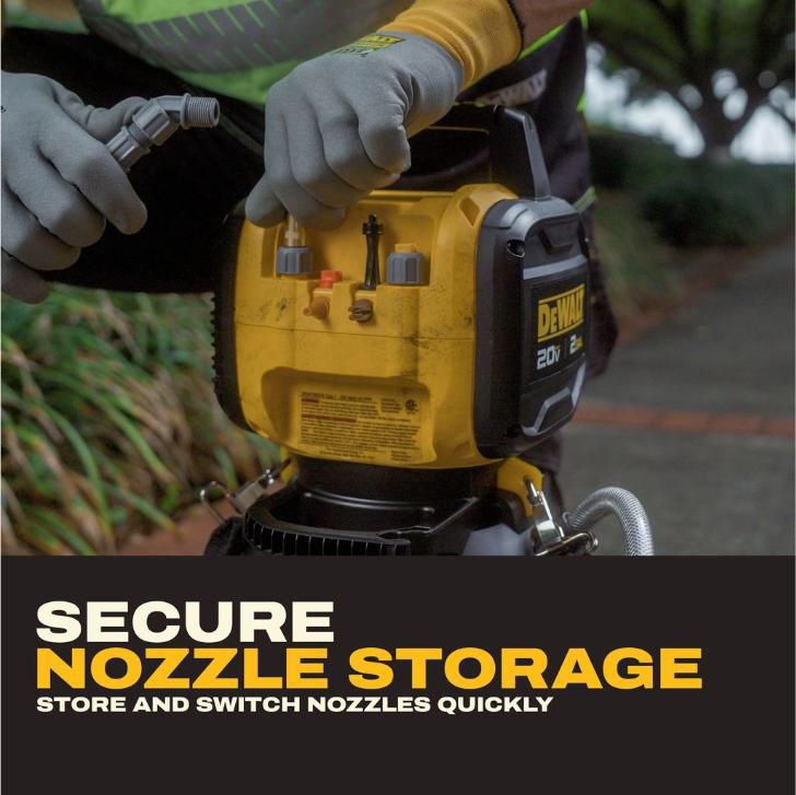 DeWALT 2‑Gallon 20V MAX Compressed Air Sprayer, Tool Only (DXSP190786B)