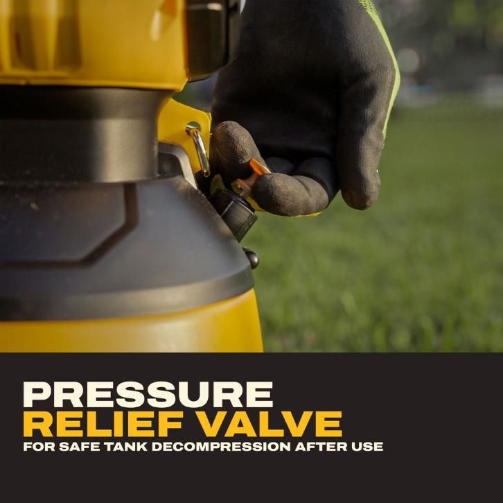 DeWALT 2‑Gallon 20V MAX Compressed Air Sprayer, Tool Only (DXSP190786B)