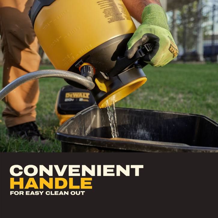 DeWALT 2‑Gallon 20V MAX Compressed Air Sprayer, Tool Only (DXSP190786B)
