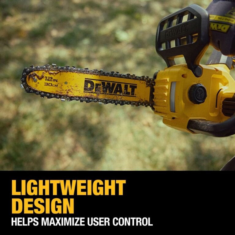 DeWalt DCCS621P1 20V MAX* Compact Brushless 12 in. Chainsaw 5.0Ah Kit
