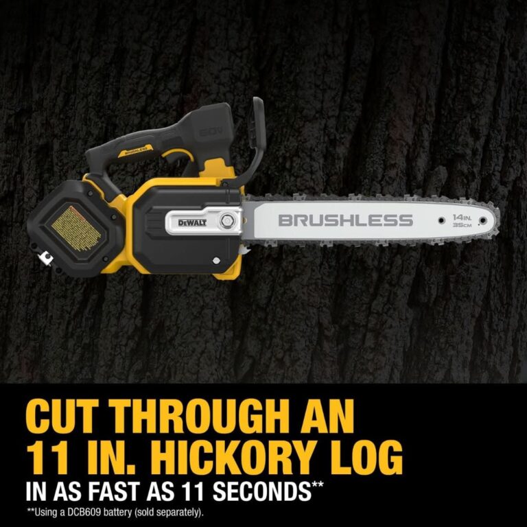 DeWalt DCCS674B FLEXVOLT 20V/60V MAX Brushless 14-in. Top Handle Chainsaw, Tool Only
