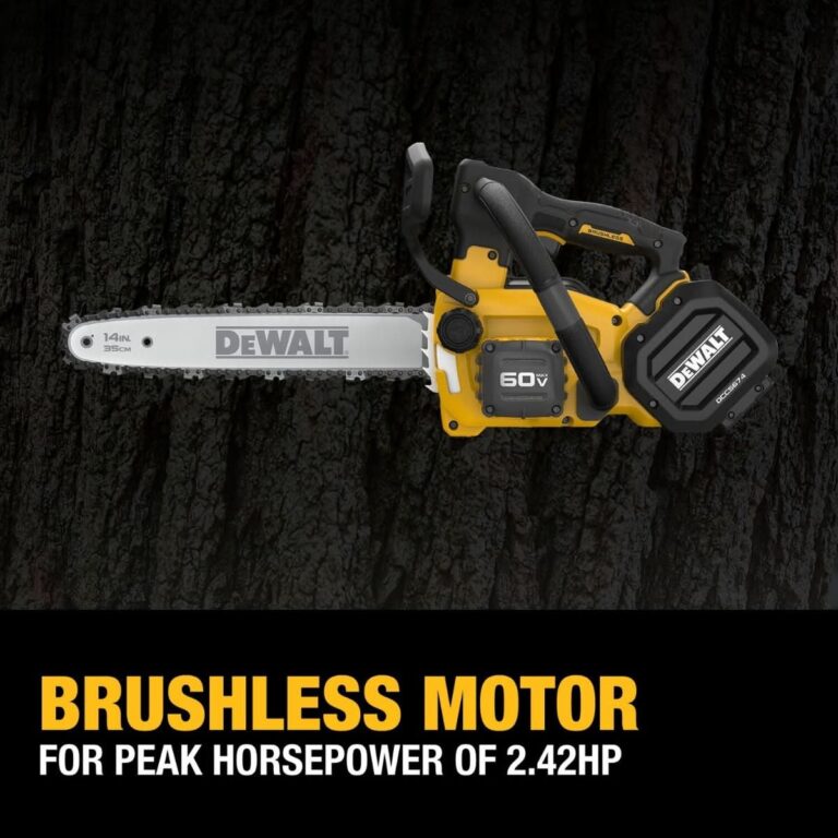 DeWalt DCCS674B FLEXVOLT 20V/60V MAX Brushless 14-in. Top Handle Chainsaw, Tool Only