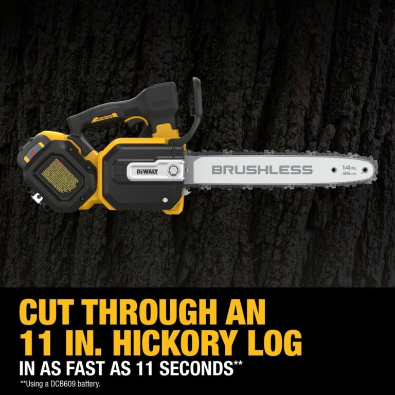 DeWalt DCCS674X2 FLEXVOLT 20V/60V MAX Brushless 14-in. Top Handle Chainsaw 9.0Ah Kit