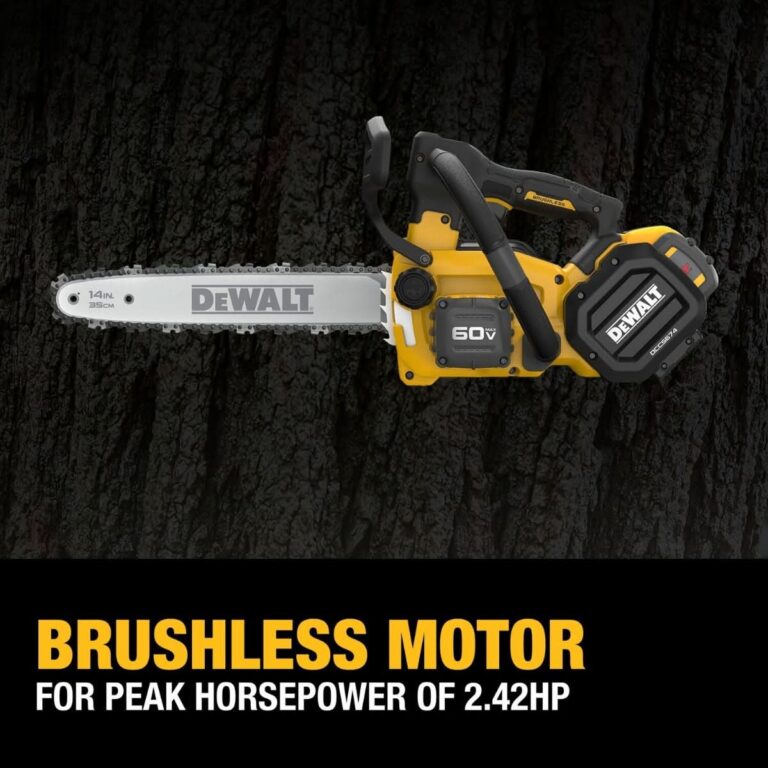DeWalt DCCS674X2 FLEXVOLT 20V/60V MAX Brushless 14-in. Top Handle Chainsaw 9.0Ah Kit