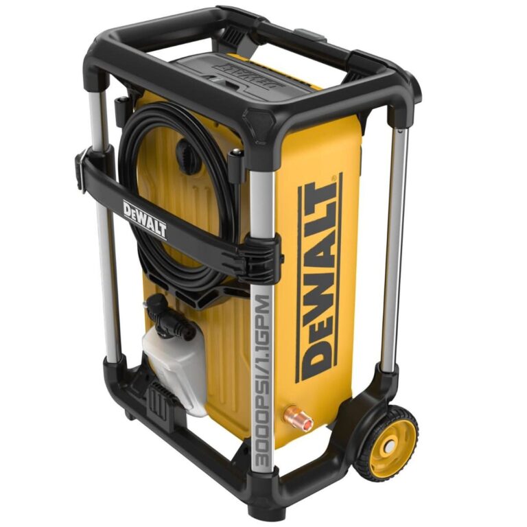 DeWalt DWPW3000 Corded 3000 PSI 1.1 GPM 15 Amp Jobsite Pressure Washer