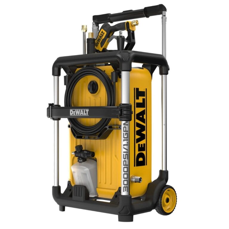 DeWalt DWPW3000 Corded 3000 PSI 1.1 GPM 15 Amp Jobsite Pressure Washer