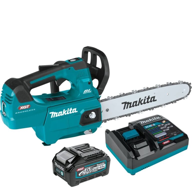 Makita GCU01M1 40V max XGT Brushless Cordless 12″ Top Handle Chain Saw Kit (4.0Ah)