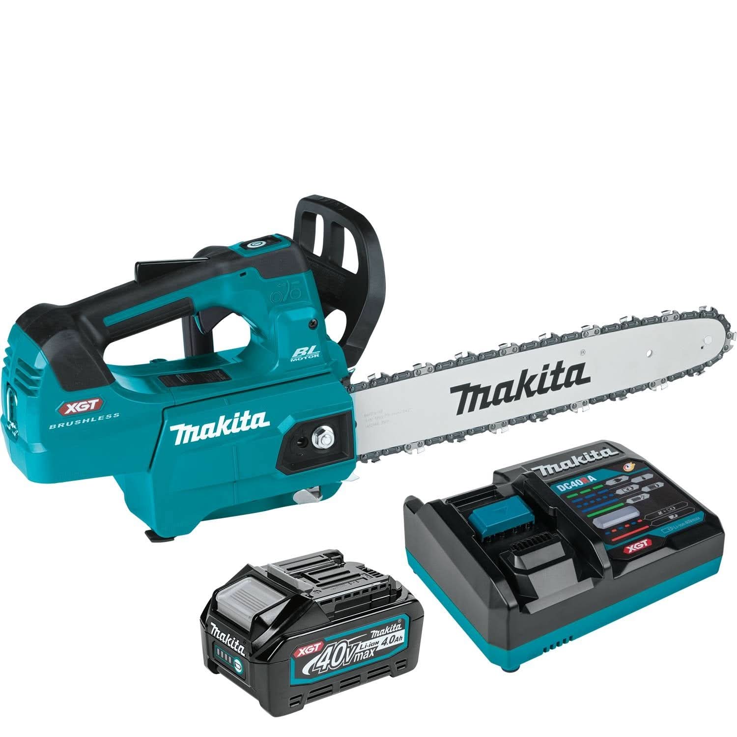 Makita GCU02M1 40V max XGT Brushless Cordless 14″ Top Handle Chain Saw Kit (4.0Ah)