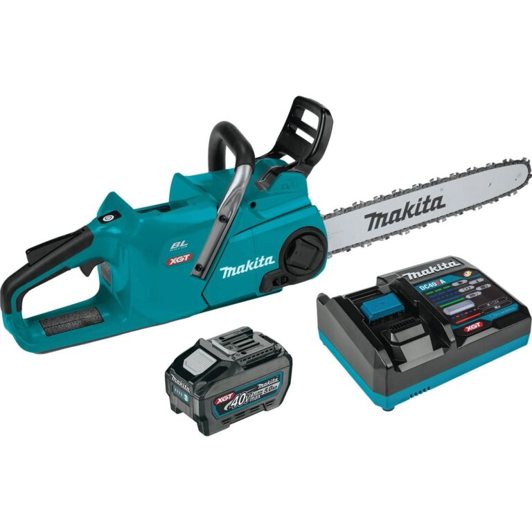 Makita GCU06T1 40V max XGT Brushless Cordless 18″ Chain Saw Kit (5.0Ah)