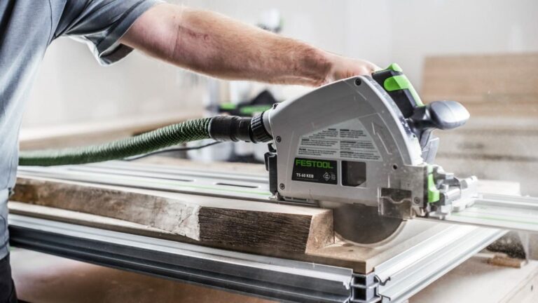 Festool 577422 TS 60 KEB-F-Plus-FS Plunge Cut Track Saw Set w/ 55-in. Guide Rail
