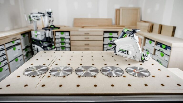 Festool 577422 TS 60 KEB-F-Plus-FS Plunge Cut Track Saw Set w/ 55-in. Guide Rail