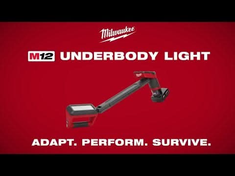 Milwaukee 2126-20 M12 Underbody 1,200-Lumen Articulating Light, Tool Only