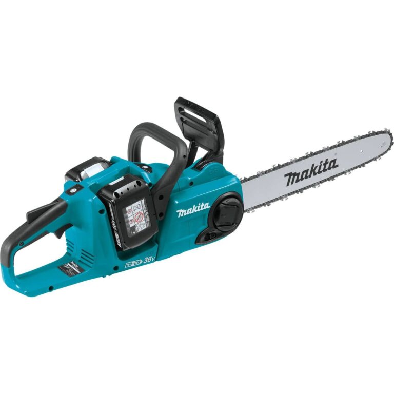Makita XCU04PT 36V (18V X2) LXT Brushless 16″ Chain Saw Kit (5.0Ah)