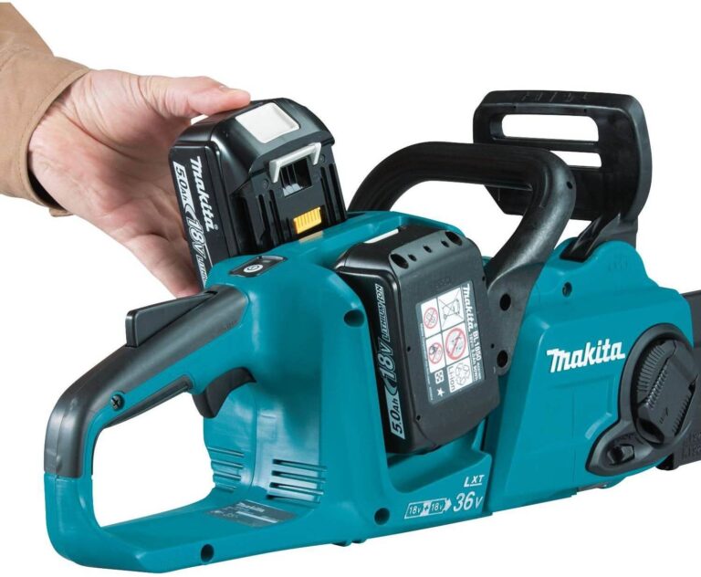 Makita XCU04PT 36V (18V X2) LXT Brushless 16″ Chain Saw Kit (5.0Ah)