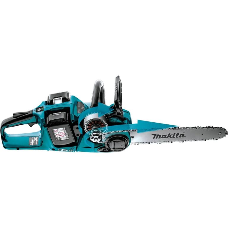 Makita XCU04PT 36V (18V X2) LXT Brushless 16″ Chain Saw Kit (5.0Ah)