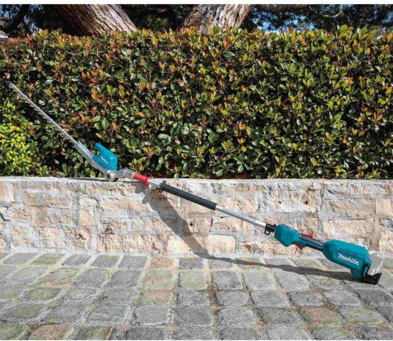 Makita XNU01Z 18V LXT Lithium-Ion Brushless Cordless 20″ Articulating Pole Hedge Trimmer, Tool Only