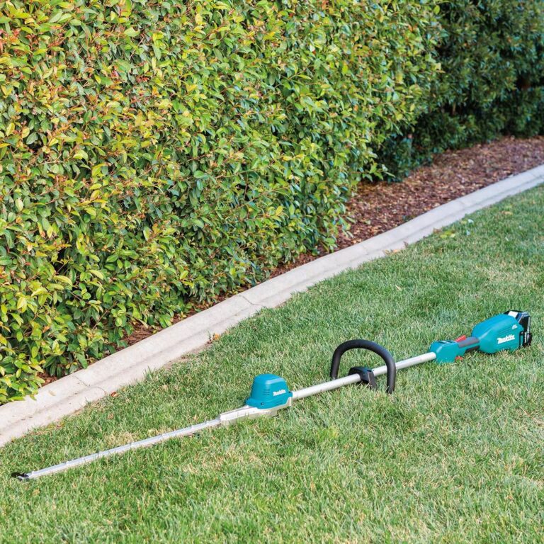 Makita XNU02T 18V LXT Lithium-Ion Brushless Cordless 24″ Pole Hedge Trimmer Kit (5.0Ah)