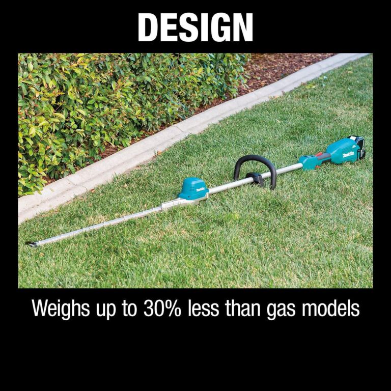 Makita XNU02T 18V LXT Lithium-Ion Brushless Cordless 24″ Pole Hedge Trimmer Kit (5.0Ah)