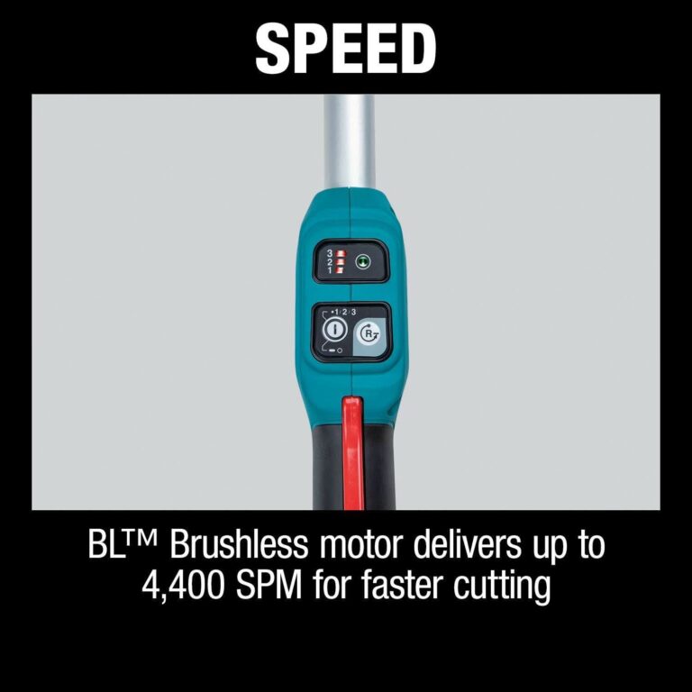 Makita XNU02T 18V LXT Lithium-Ion Brushless Cordless 24″ Pole Hedge Trimmer Kit (5.0Ah)