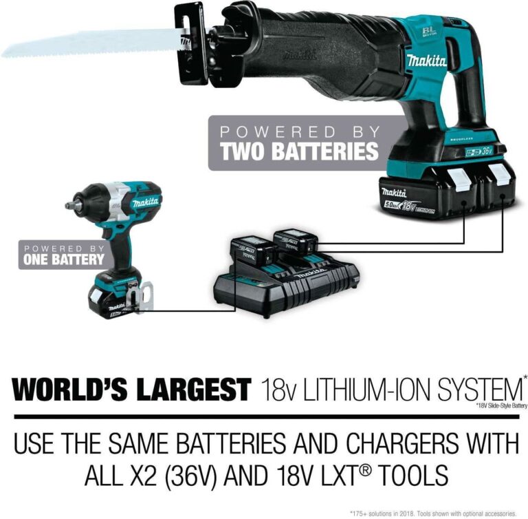 Makita XUX01Z 18V X2 (36V) LXT Brushless Cordless Couple Shaft Power Head, Tool Only
