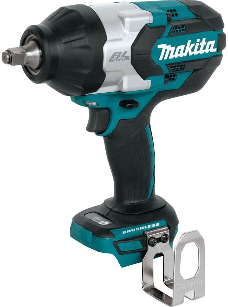 Makita XWT08Z 18V Brushless Cordless High Torque 1/2 in. Sq. Drive Impact Wrench, Tool Only