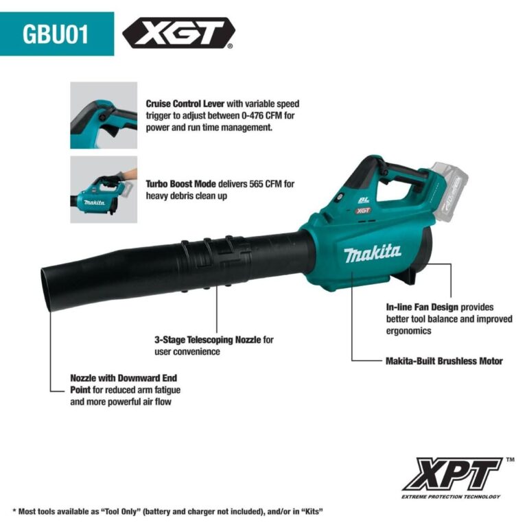 Makita GBU01Z 40V max XGT Brushless Cordless Blower, Tool Only [PROMO]