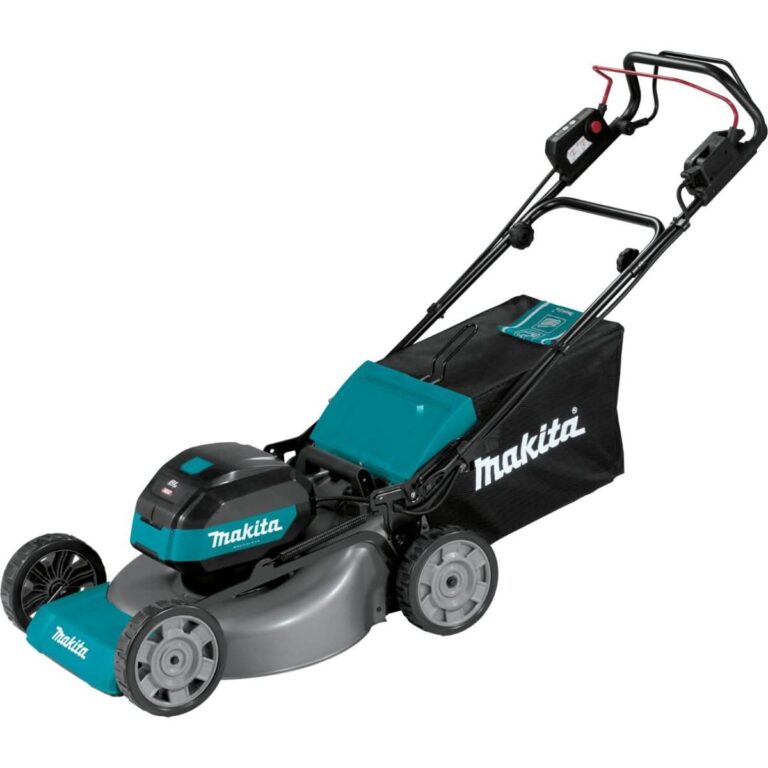 Makita GML01SM 40V max XGT Brushless 21″ Self-Propelled Commercial Lawn Mower Kit (4.0Ah)