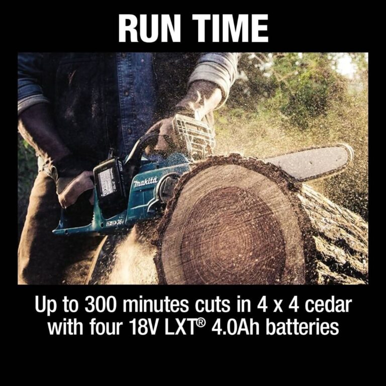 Makita XCU04CM 36V (18V X2) LXT Brushless 16″ Chain Saw Kit (4.0Ah)