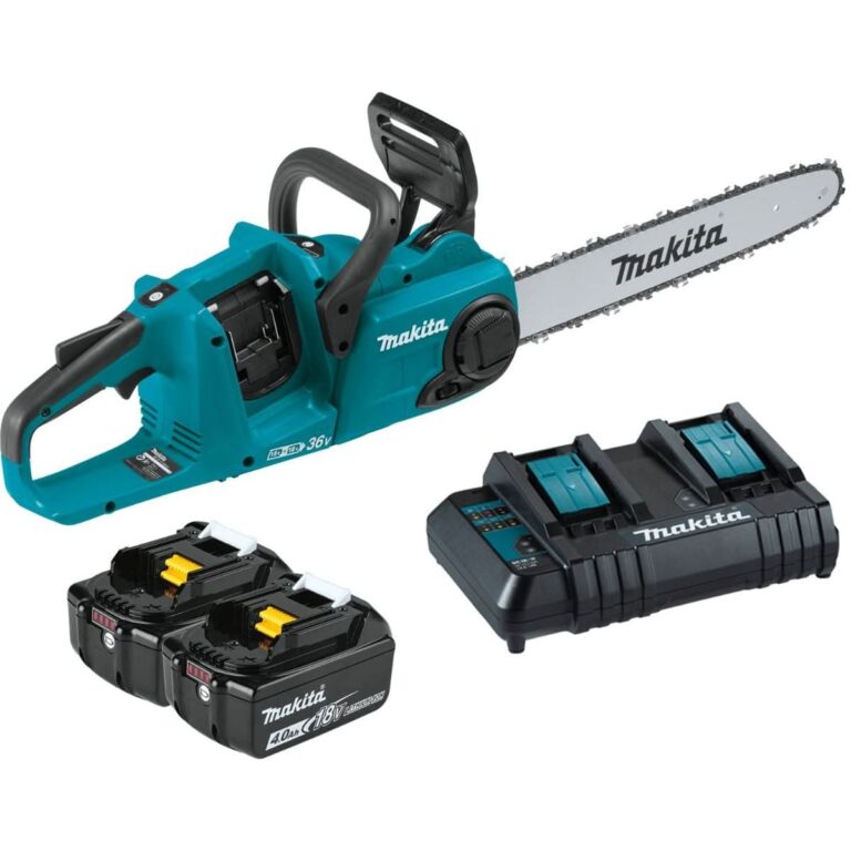 Makita XCU04CM 36V (18V X2) LXT Brushless 16″ Chain Saw Kit (4.0Ah)