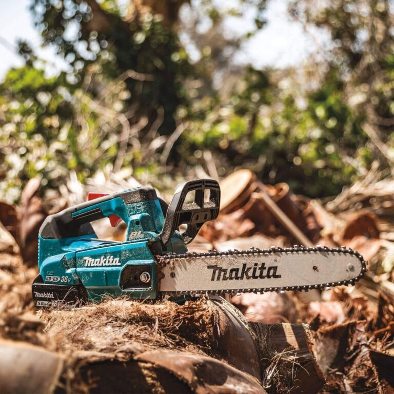 Makita XCU08PT 36V (18V X2) LXT Brushless 14″ Top Handle Chain Saw Kit (5.0Ah)