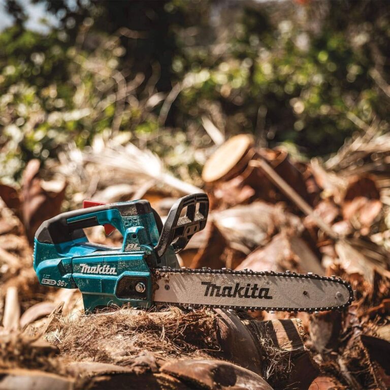 Makita XCU08Z 36V (18V X2) LXT Brushless 14″ Top Handle Chain Saw, Tool Only
