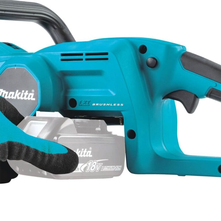 Makita XCU11Z 18V LXT Lithium-Ion Brushless Cordless 14″ Chain Saw, Tool Only