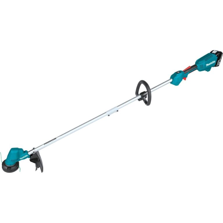 Makita XRU23SM1 18V LXT Lithium-Ion Brushless Cordless 13″ String Trimmer Kit (4.0Ah)