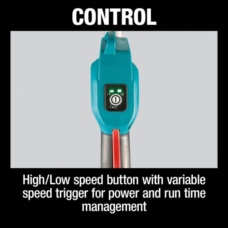 Makita XUX02SM1X3 18V LXT Lithium-Ion Brushless Cordless Couple Shaft Power Head Kit w/ 13″ String Trimmer & Blower Attachments (4.0Ah)