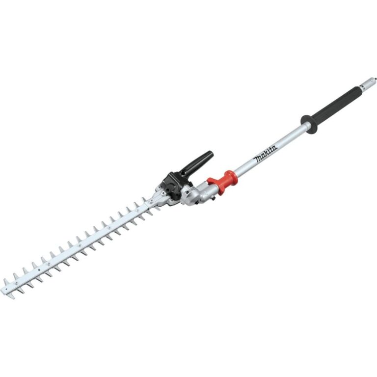 Makita XUX02SM1X6 18V LXT Brushless Couple Shaft Power Head Kit w/ String Trimmer, Pole Saw, Art. Hedge Trimmer & Blower Attachments (4.0Ah)