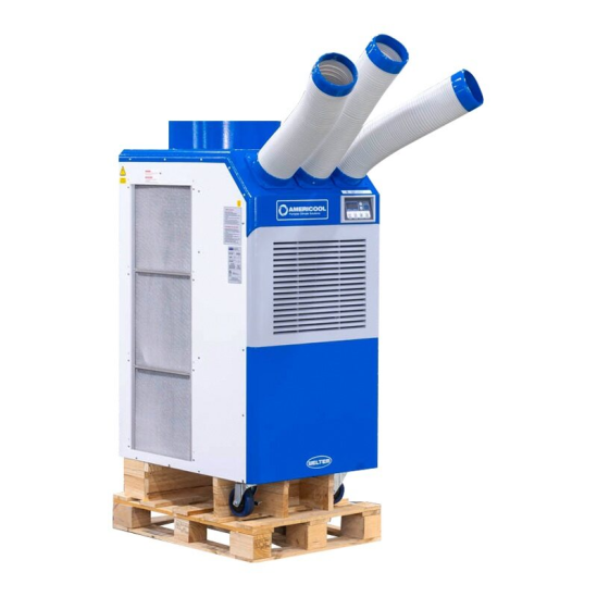 AmeriCool 29,000 BTU Portable Air Conditioner – 2.5 Ton | 208/230V – R32