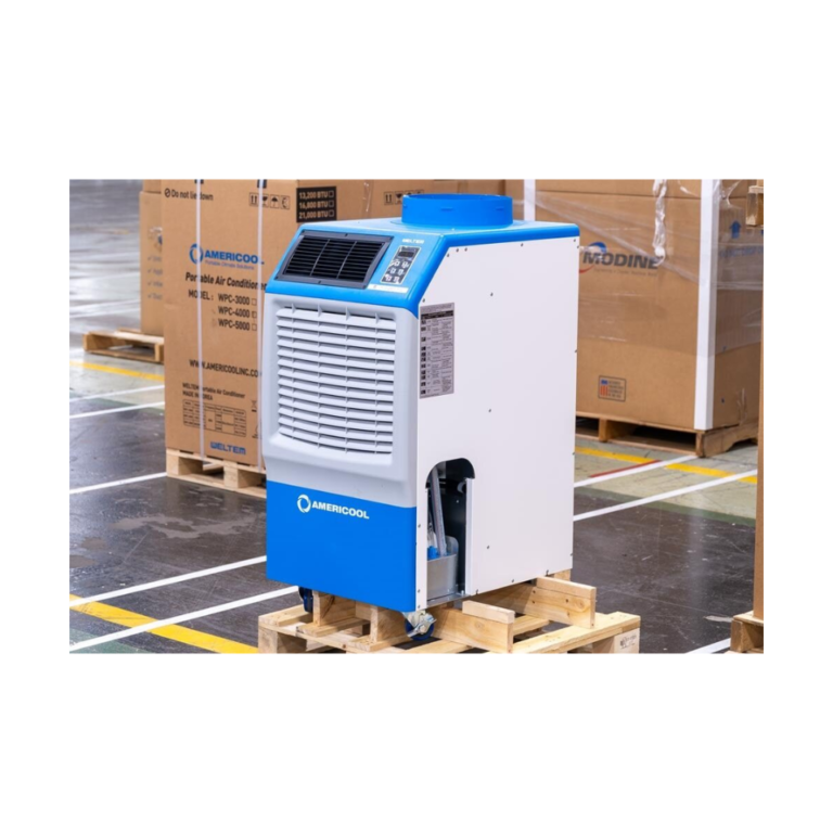 AmeriCool 13,200 BTU Portable Heat Pump Air Conditioner – 1 Ton | 115V – R410A
