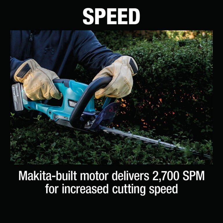 Makita XHU10SM1 18V LXT Lithium-Ion Cordless 24″ Hedge Trimmer Kit (4.0Ah)