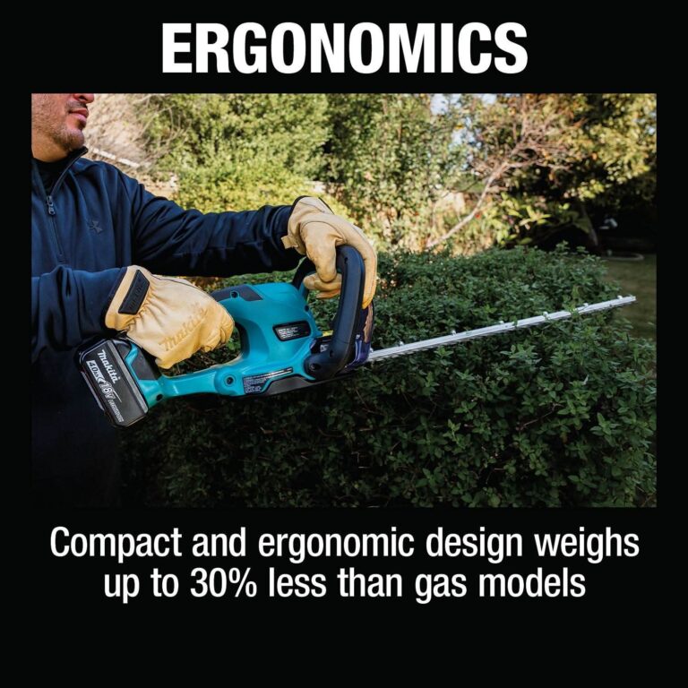 Makita XHU10SM1 18V LXT Lithium-Ion Cordless 24″ Hedge Trimmer Kit (4.0Ah)