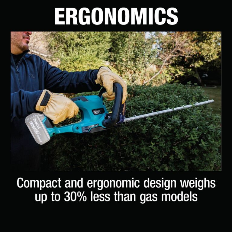 Makita XHU10Z 18V LXT Lithium-Ion Cordless 24″ Hedge Trimmer, Tool Only