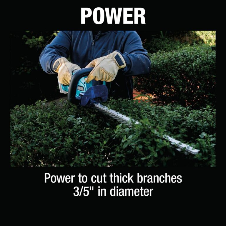 Makita XHU10Z 18V LXT Lithium-Ion Cordless 24″ Hedge Trimmer, Tool Only