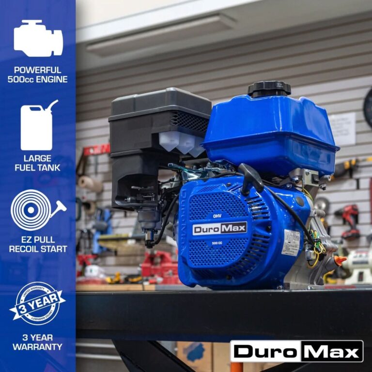 Duromax XP20HP 500cc 1″ Shaft Recoil Start Gasoline Engine